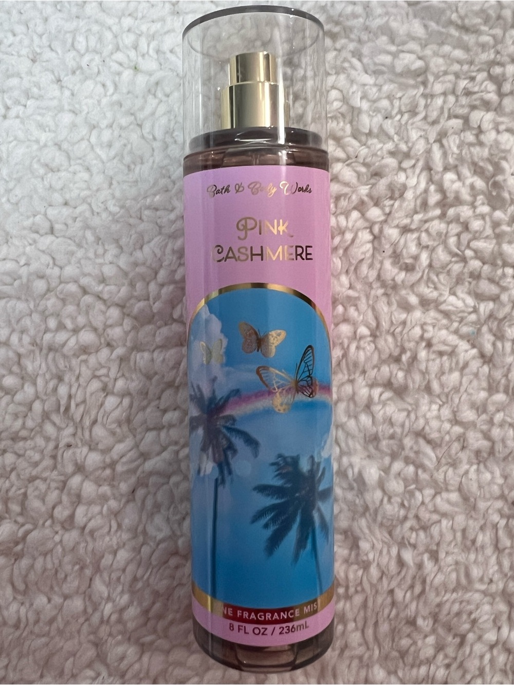 ☀️2/$27 Bath & Body Works "Pink Cashmere" 8 Fl. Oz. Fine Fragrance Mist